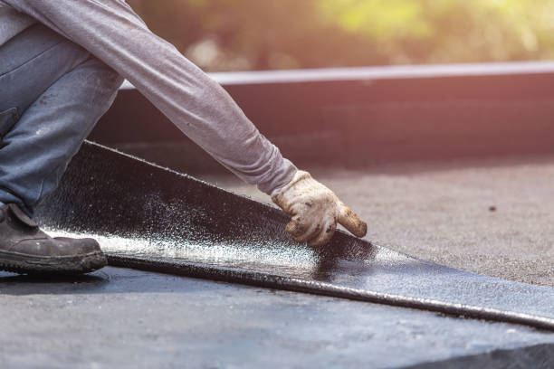 Professional Exterior Waterproofing technician working in Melrose Park, IL